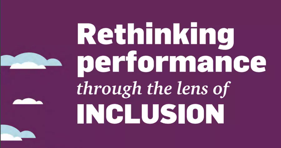 Article cover page for NAREIM article "Rethinking Performance Through the Lens of Inclusion"