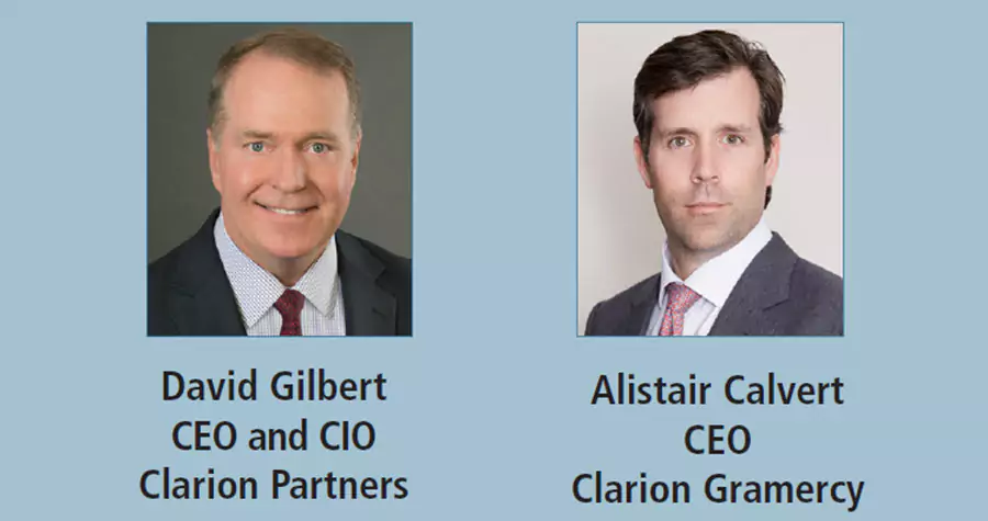 Photo of David Gilbert and Alistair Calvert of Clarion Partners